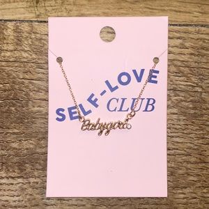 NWT Gold Babygirl Chain Necklace